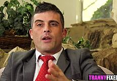 lance hart and casey kisses heat up transsexual channel scene one