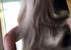 transsexual crossdresser model spreads juicy ass cheeks wide open