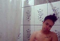 i love taking this hot bath fingering my tight teen pussy in the shower till i cum hard