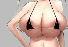 whoa, oruka's blonde tits lactating milk everywhere