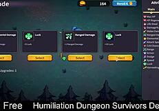 ever tried surviving the humiliation dungeon with a monster femdom boss lurking