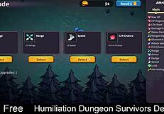 ever tried surviving the humiliation dungeon with a monster femdom boss lurking
