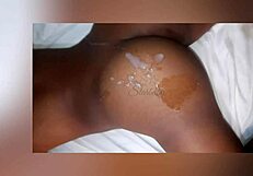 damn i'm covered in cum after flashing my curvy pussy to that stud starbaby!