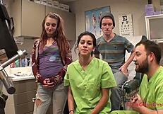 Tampa University physical has Ami Rogue spreading for patient toys!!