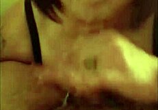 the horny oakland milf sneaks away from her man for that massive cock in her tight chubby pussy