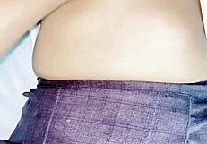 i'm pounding this sexy latina teen in her miniskirt she moans so loud