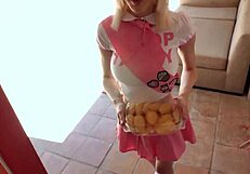 Skinny Blonde Tristan Summers Girl Scout Doggystyle Facial Cum Drench