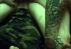 Cute Brunette Milf Roommate Lies on Back Taking Big Cock Deep in Tight Small Tits Pussy