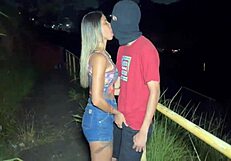 i'm drillin' this drunk brazilian whore's huge tits n' ass with rough anal fisting