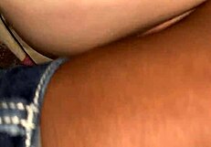 i creampie this hairy petite teen slut's tiny wet pussy up close pov