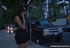 rome major gets milked dry by yasmine de leon's skilled hands in italian style cum extraction