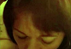 the horny oakland milf sneaks away from her man for that massive cock in her tight chubby pussy