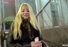 German Scout Teen 18+ from Dresden Fucked Anal in Casting for Big Cock Cash