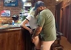 18yo blond teen in white dress gets pussy fingerfucked by boyfriend