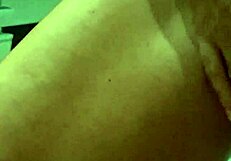 AlineMilf spreads big pussy lips close up homemade brazilian blonde milf gaping hairy beaver update