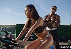gianna dior, craving that bbc devour at the gym?