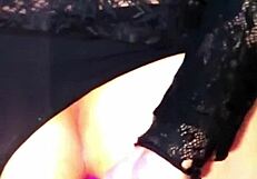 i'm dying over this sissy slut shemale in boots fishnets heels ripping clothes for anal finger ass worship and toys