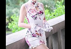 helene tw jerk off challenge chinese dress part 4