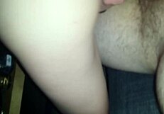 hey babe my redhead gf's riding me hard check this homemade fucking session out