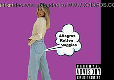 Nasty fart hypno with Allegra's rotten veggies, feel it?