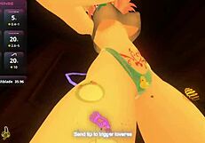 My heart races watching Minnah Mia's Vtuber cam dance