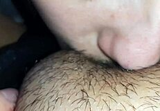 wanna watch us romantic lesbians lick suck kiss this hairy pussy up close in homemade pov?