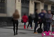 Nuria's Wild Street Pickup Fuck