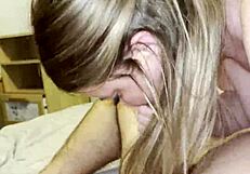 Stepmom Sucks My Big Cock In 69 Before Bedroom Pounding Action