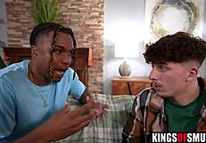 STEPMOM SYDNEY PAIGE SUCKS BLACK STEPSON BBC IN SHOWER!