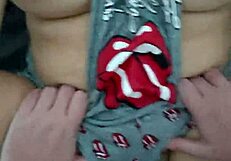 Dirty Asian MILF slut WHores out her pussy for hard interracial cock pounding