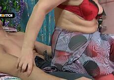 You seeing this fat ass milf take a huge cum load on her booty?