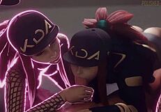 akali's hot farts mix with that sloppy blowjob 😤💨