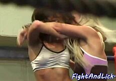 What if athletic European lesbians wrestle and dominate in the ring?