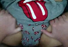 Dirty Asian MILF slut WHores out her pussy for hard interracial cock pounding