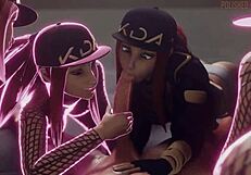 akali's hot farts mix with that sloppy blowjob 😤💨