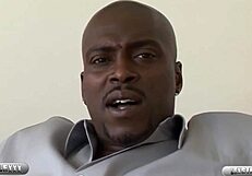 lexington steele tongues juicy pussy then monster cock dominates big tits ass riding!!