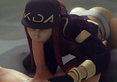 akali's hot farts mix with that sloppy blowjob 😤💨