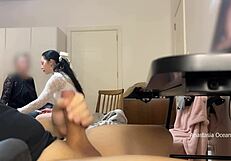 Husband Catches Stepmom and Me Watching His Porn Masturbation Session Shockingly!