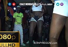 dancehall party girls skin out topless caribbean sexy dancing wild