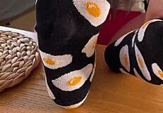 Savor Bon Appetit from My Fragrant Nylon Feet and Toes