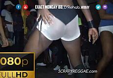 dancehall party girls skin out topless caribbean sexy dancing wild