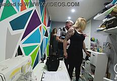 lola eastking shoplifts then roleplays dirty milf slut pov tit fuck 😈