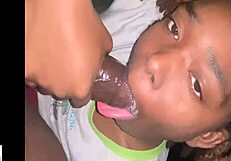 can this head monster handle sexgodpicasso's sloppy ball licking and clit pounding? 