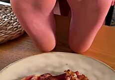 Savor Bon Appetit from My Fragrant Nylon Feet and Toes