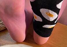 Savor Bon Appetit from My Fragrant Nylon Feet and Toes