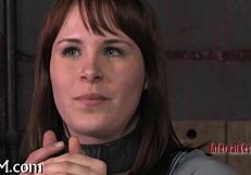 bound slave endures brutal sadomasochism whipping and hardcore torment