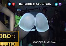 dancehall party girls skin out topless caribbean sexy dancing wild