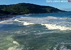 corno watches helplessly as bbc monsters gangbang her publicly on beach beyond limits