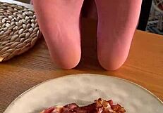 Savor Bon Appetit from My Fragrant Nylon Feet and Toes