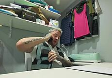 lola eastking shoplifts then roleplays dirty milf slut pov tit fuck 😈